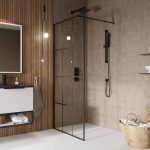 1200mm Forte Grid Wetroom Panel