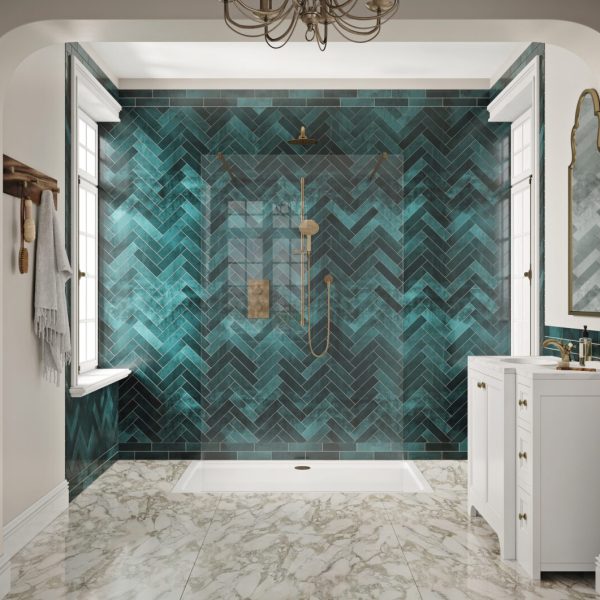 700mm × 2000mm Minos Frameless Shower Wall Glass