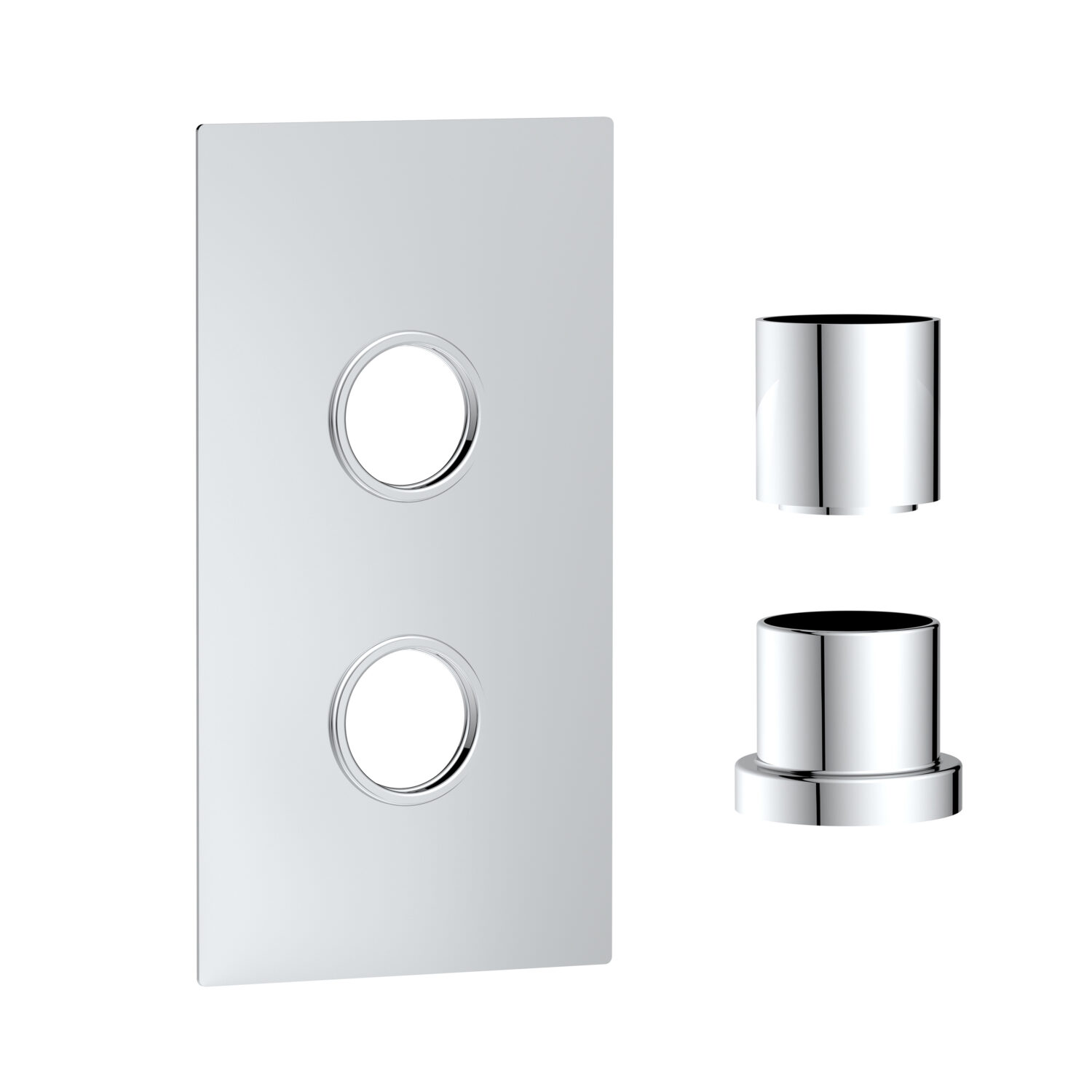 NU-084_CUTOUT_001-2-1500x1500-1.jpg Shower Concealed Plate with Sleeves (1 outlet) - Image 1
