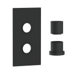Shower Concealed Plate with Sleeves (1 outlet) - Image 2