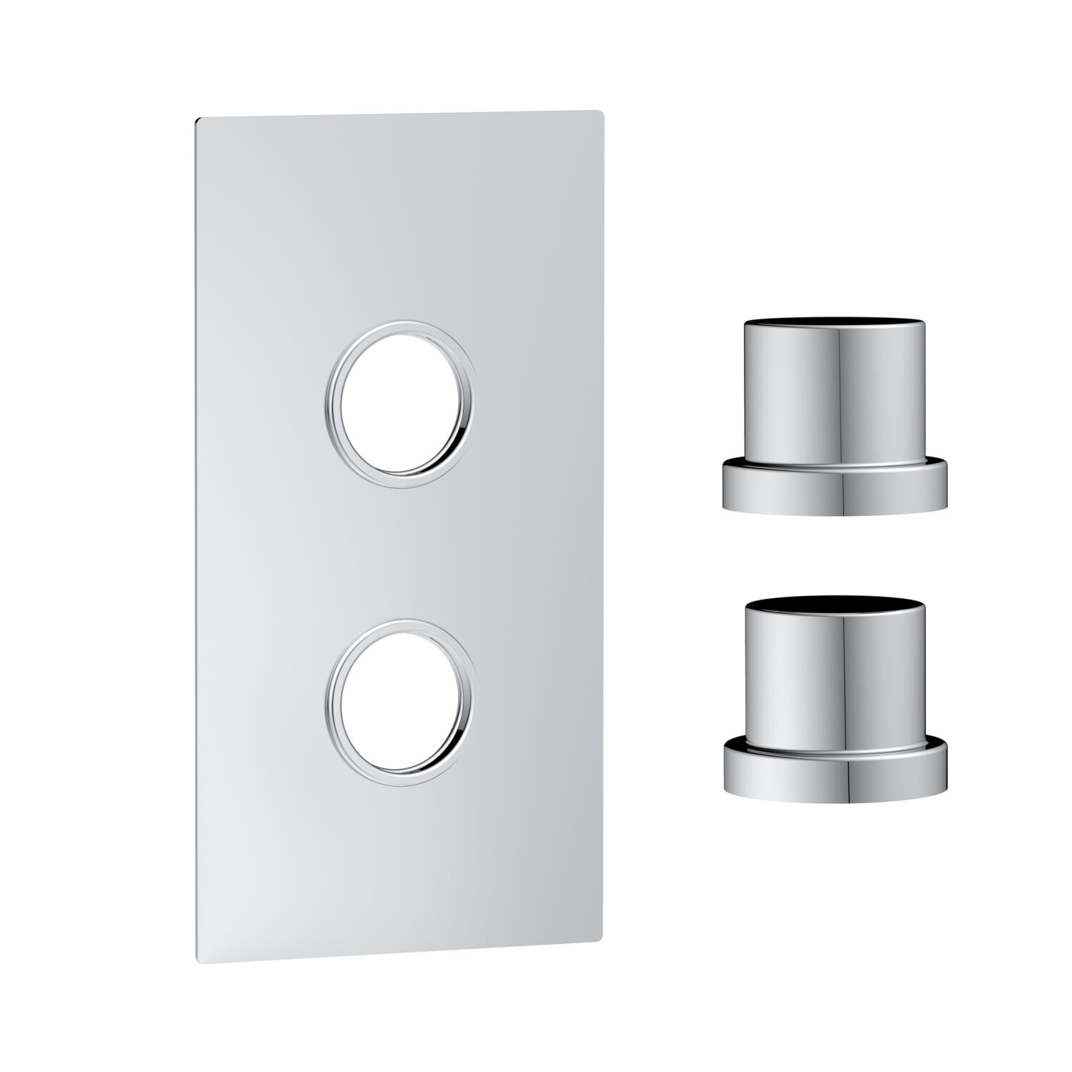 NU-104_CUTOUT_001-1-1500x1500-1.jpg Shower Concealed Plate with Sleeves (2 outlet) - Image 1