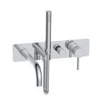 Wall Mounted Bath & Shower Mixer 0.5 Bar
