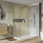 900mm Forte Wetroom Panel
