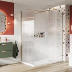 1200mm Forte Fluted Wetroom Panel