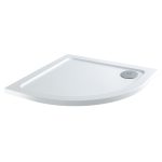 900x900x30mm Eco-Stone Quadrant Shower Tray