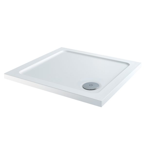 900x900x30mm Eco-Stone Square Shower Tray