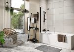 Thalia InWard Opening Bath Screen 900x1500mm - Image 3