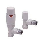 ANGLED DESIGNER TRV RADIATOR VALVE (PAIR)