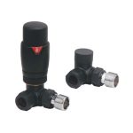 CORNER DESIGNER TRV RADIATOR VALVE (PAIR) - Image 3