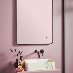 Rectangular 500x700mm ALFIE LED MIRROR