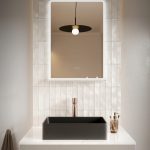 Rectangular 800x700mm CHARJ LED MIRROR