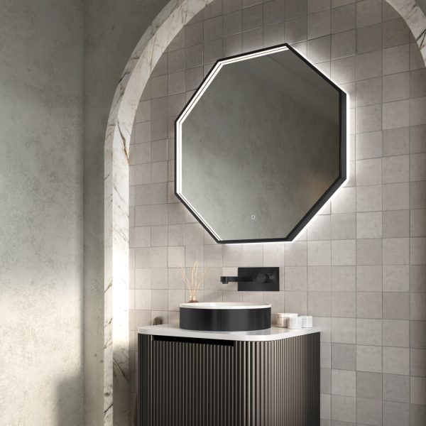 Octagonal 600x600mm PASSA LED MIRROR