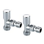 ANGLED 15MM RADIATOR VALVE (PAIR)
