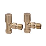 ANGLED 15MM RADIATOR VALVE (PAIR) - Image 3